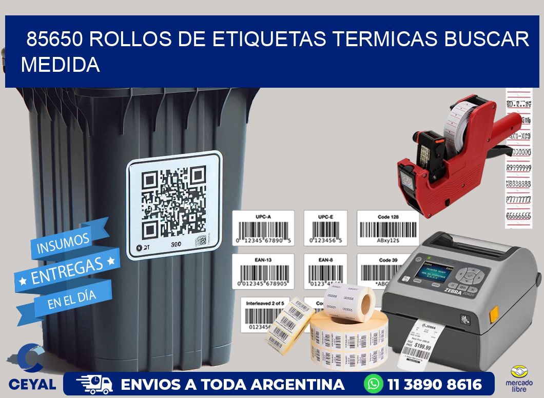 85650 rollos de etiquetas termicas buscar medida