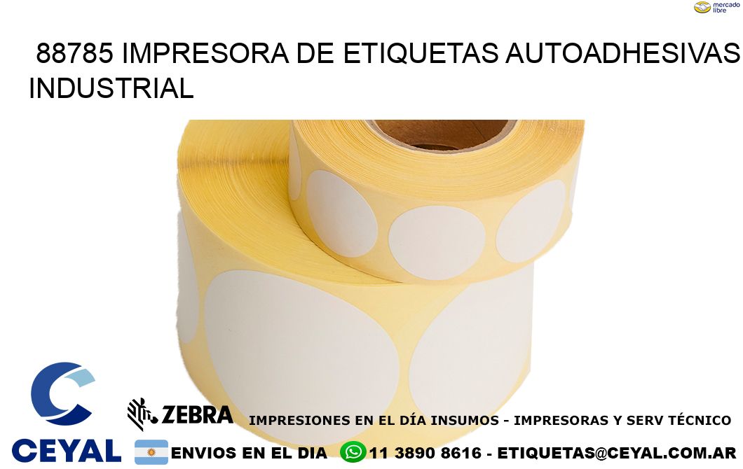 88785 Impresora de etiquetas autoadhesivas industrial