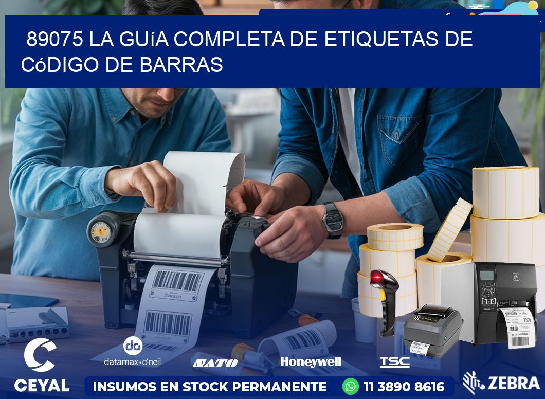 89075 La guía completa de etiquetas de código de barras