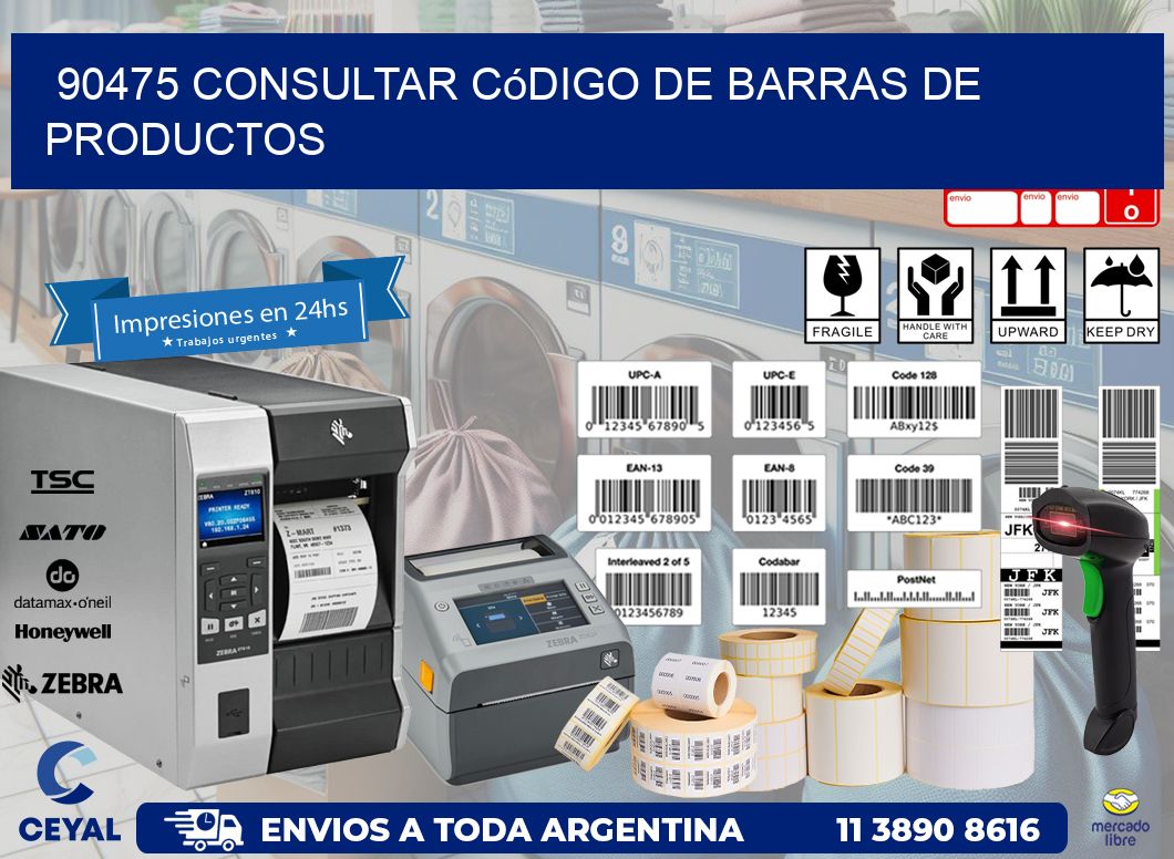 90475 Consultar código de barras de productos