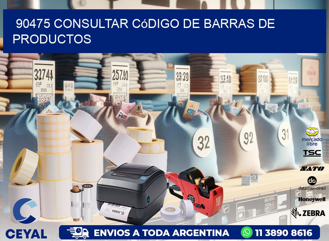 90475 Consultar código de barras de productos