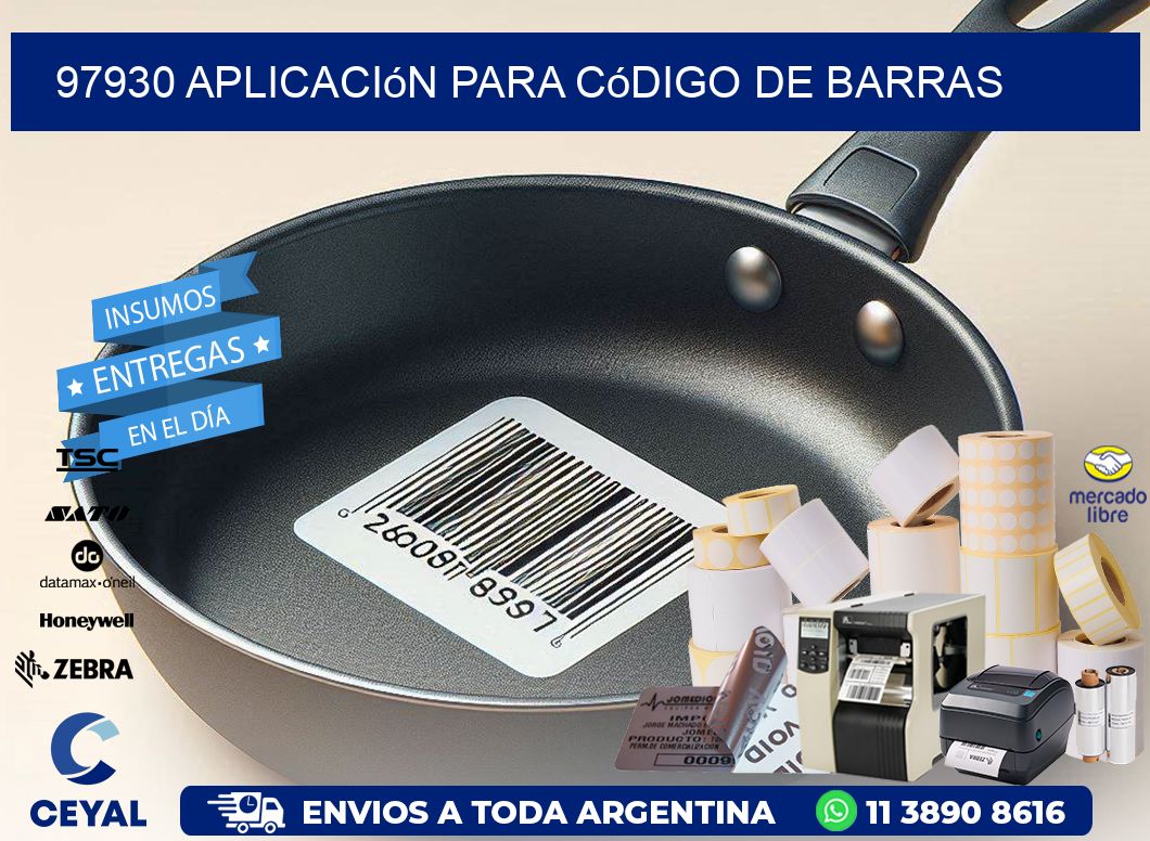 97930 Aplicación para código de barras