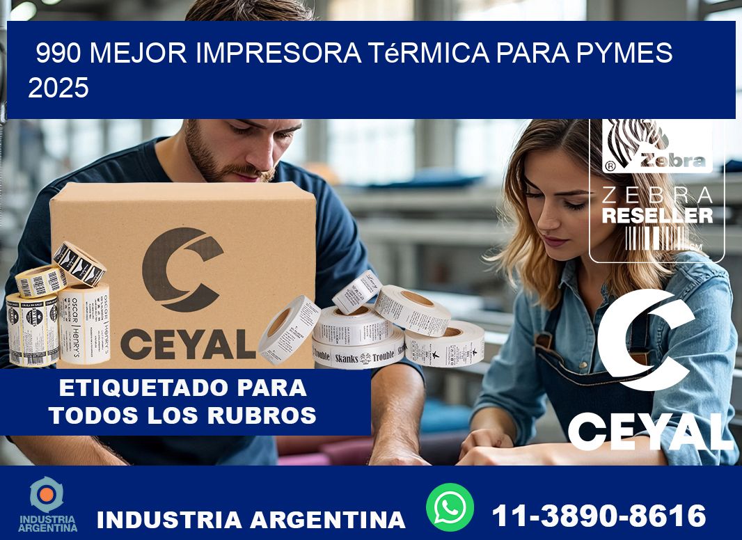 990 mejor impresora térmica para pymes 2025