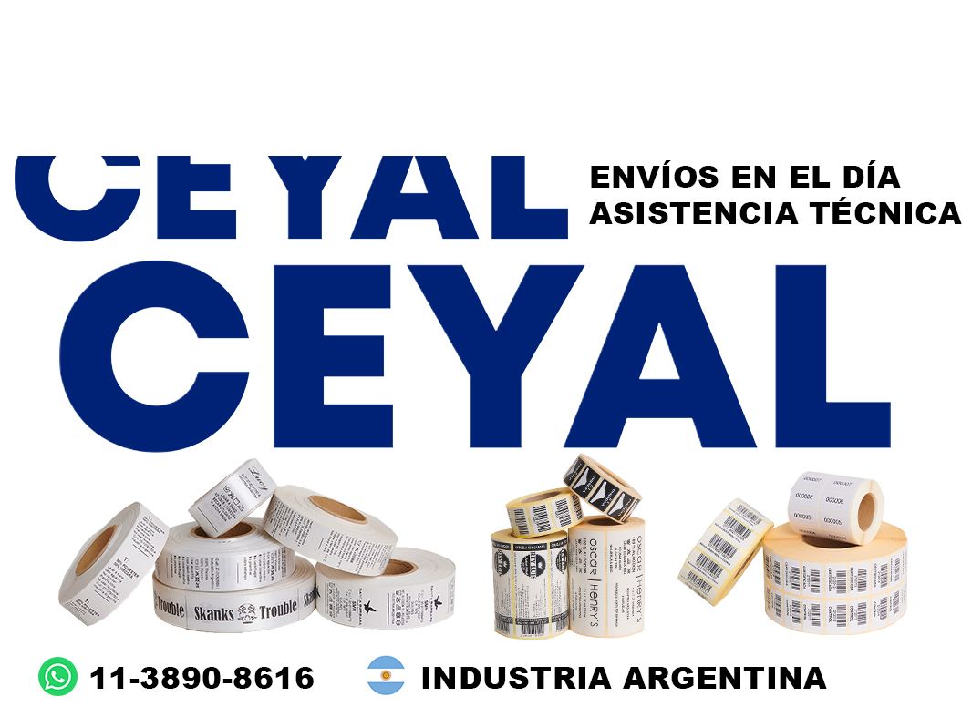 impresora codigos de barras + 53980 etiquetas + ribbon