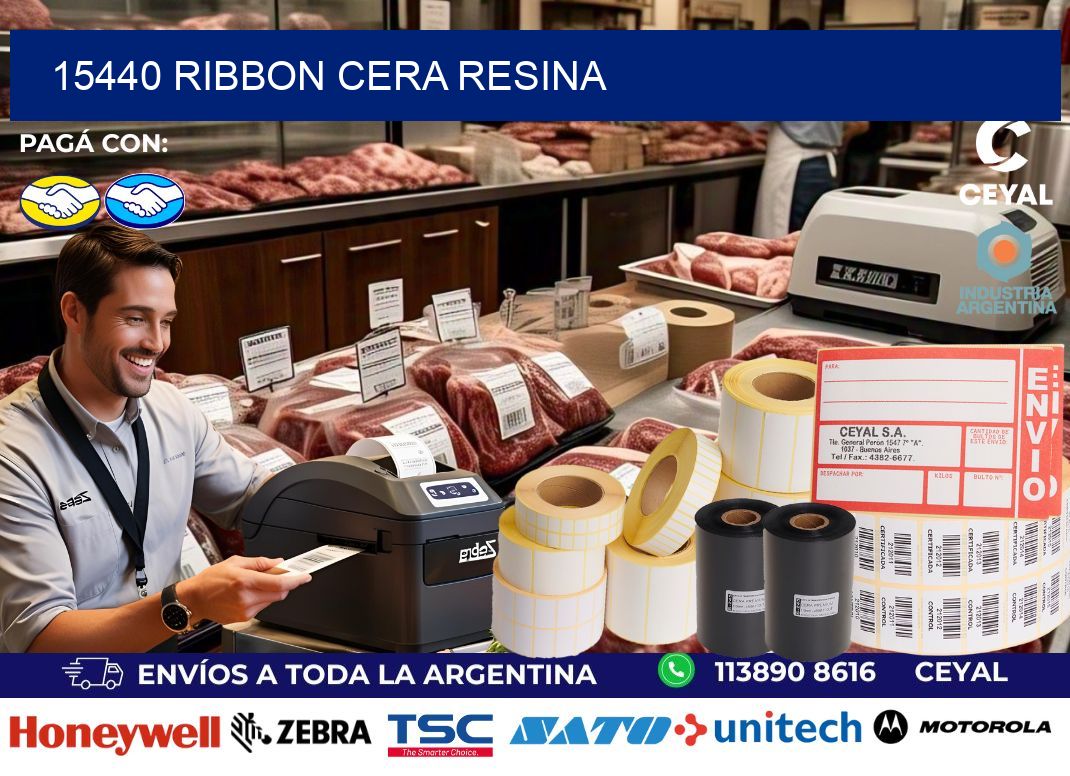 15440 ribbon cera resina