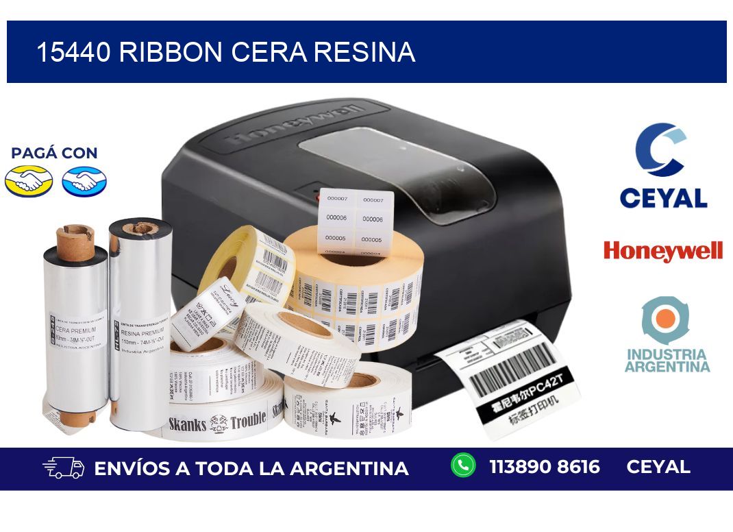 15440 ribbon cera resina