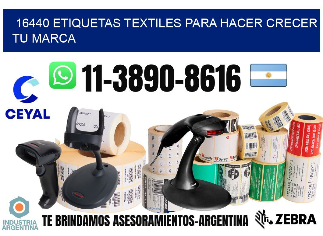 16440 Etiquetas textiles para hacer crecer tu marca