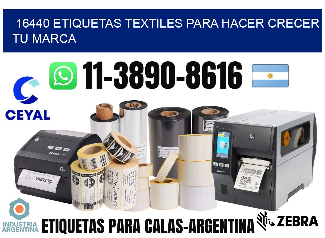 16440 Etiquetas textiles para hacer crecer tu marca