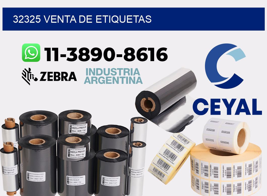 32325 venta de etiquetas