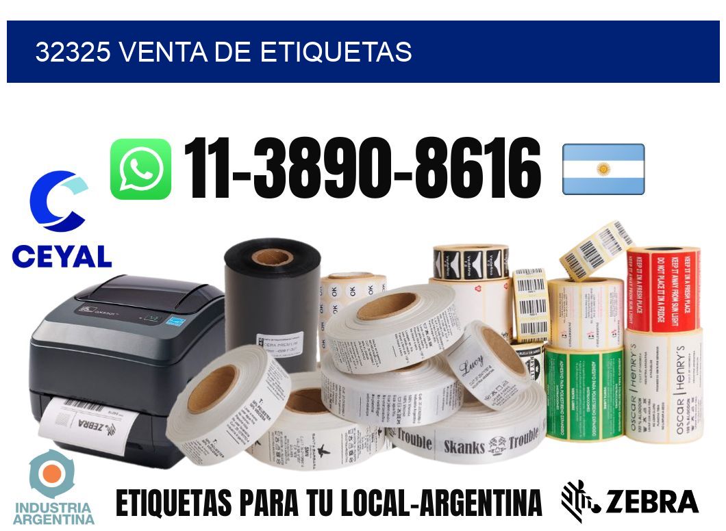 32325 venta de etiquetas