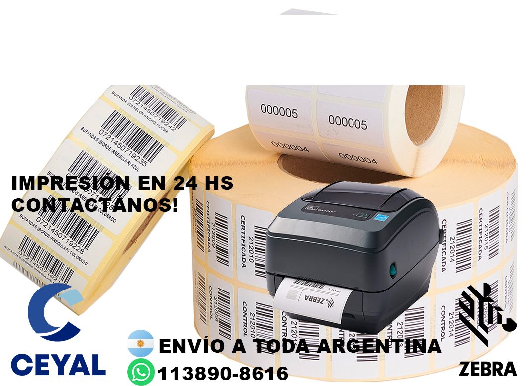 38625 rollos de etiquetas adhesivas bolsas de papel