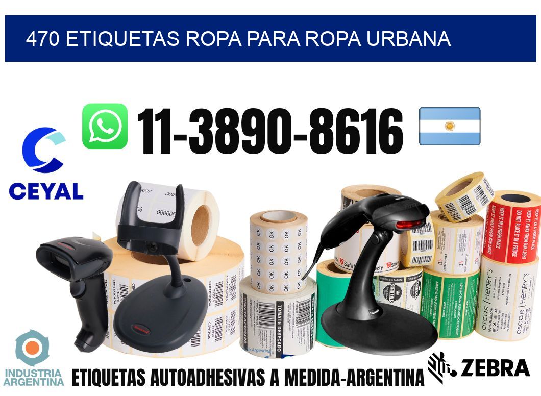 470 Etiquetas ropa para ropa urbana