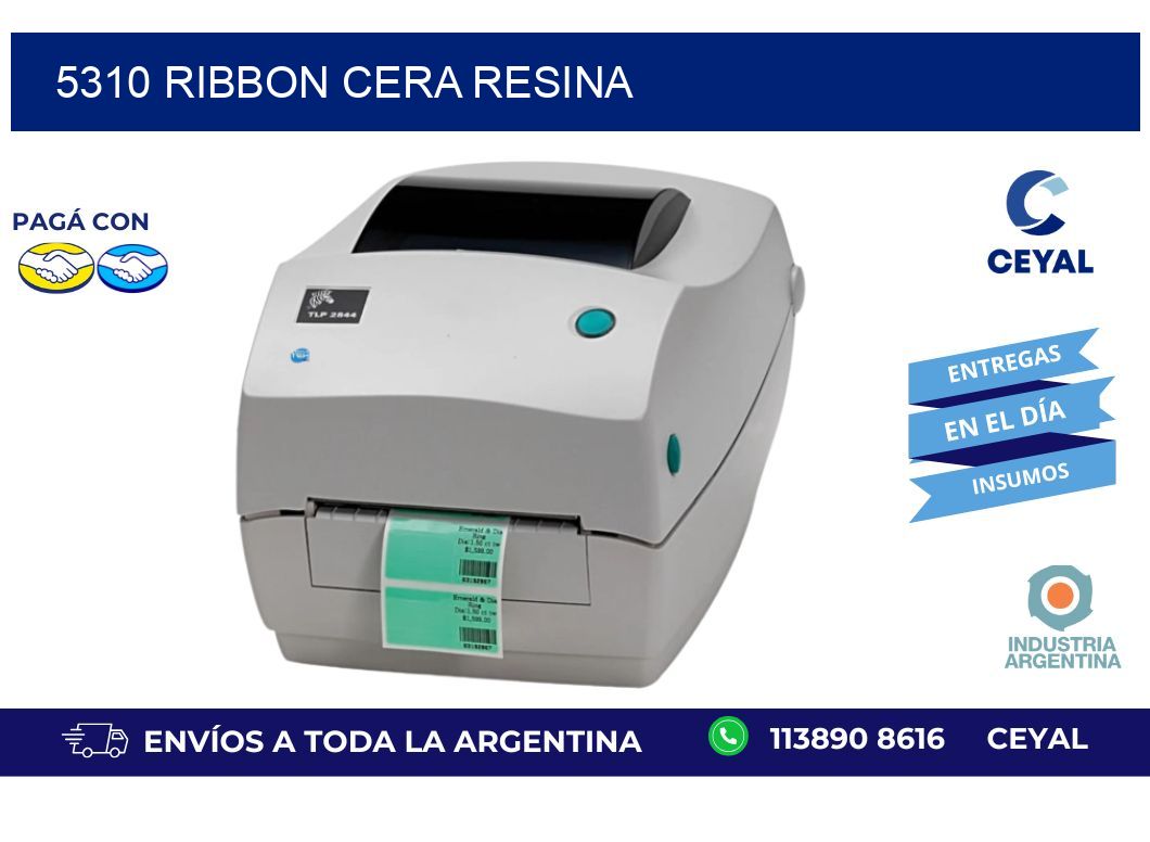 5310 ribbon cera resina