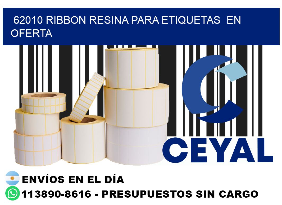 62010 ribbon resina para etiquetas  en oferta