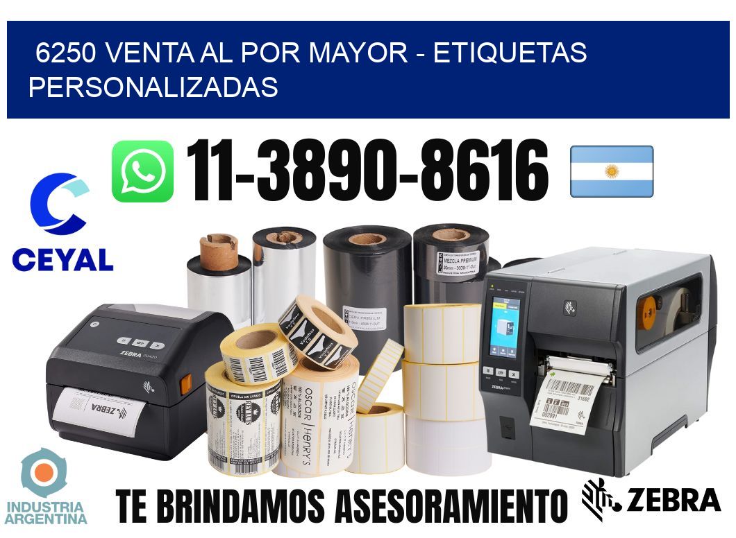 6250 Venta al Por Mayor - Etiquetas Personalizadas
