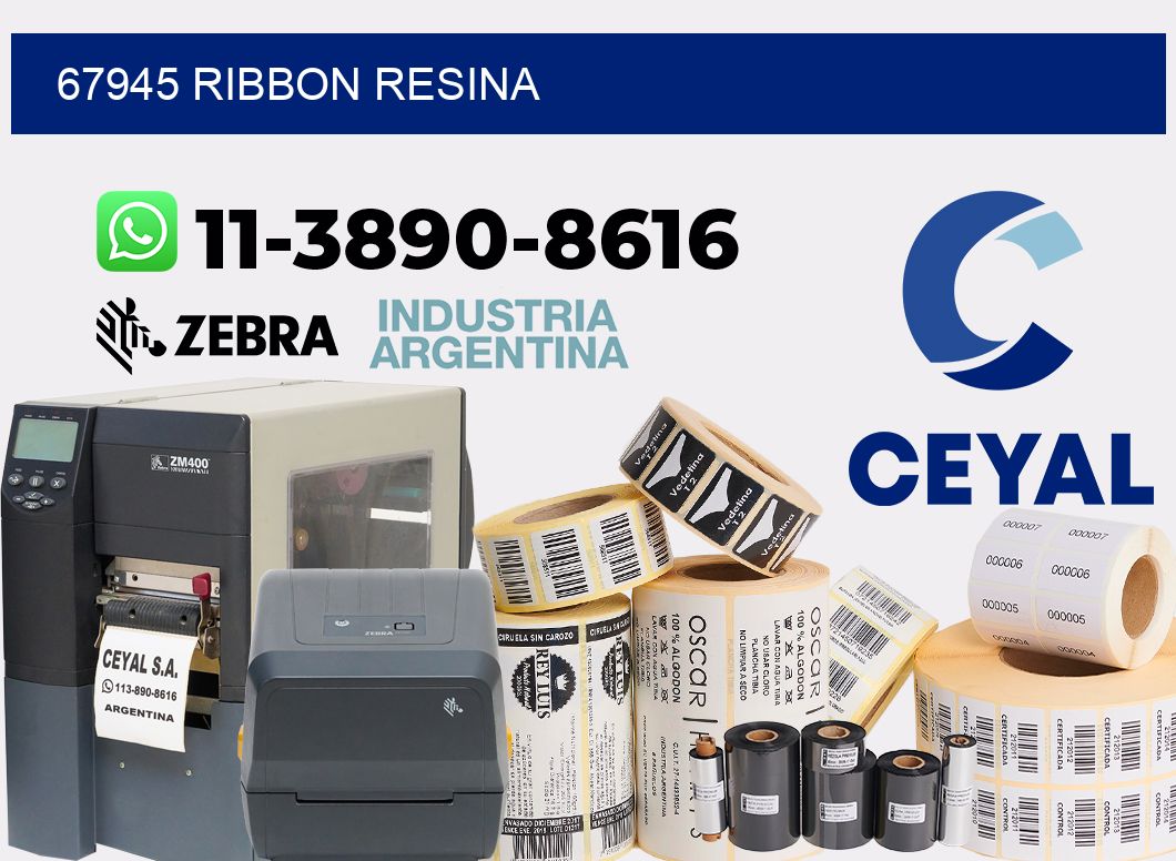 67945 ribbon resina
