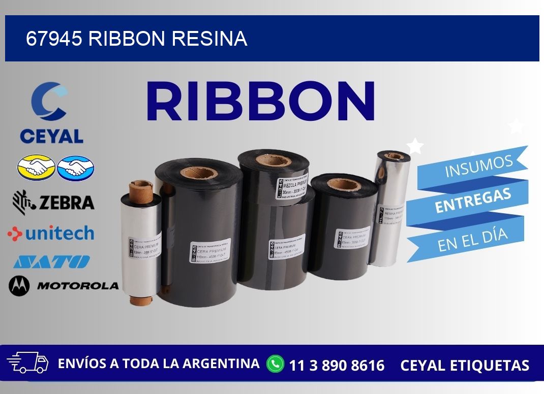 67945 ribbon resina