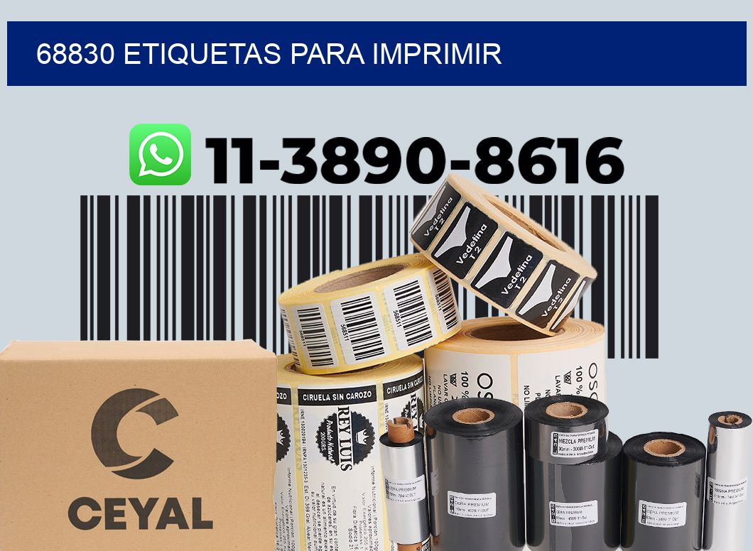 68830 etiquetas para imprimir