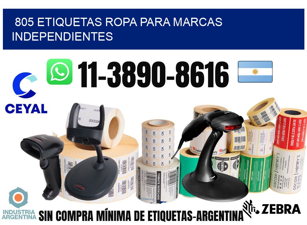 805 Etiquetas ropa para marcas independientes