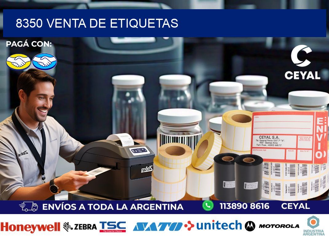 8350 venta de etiquetas