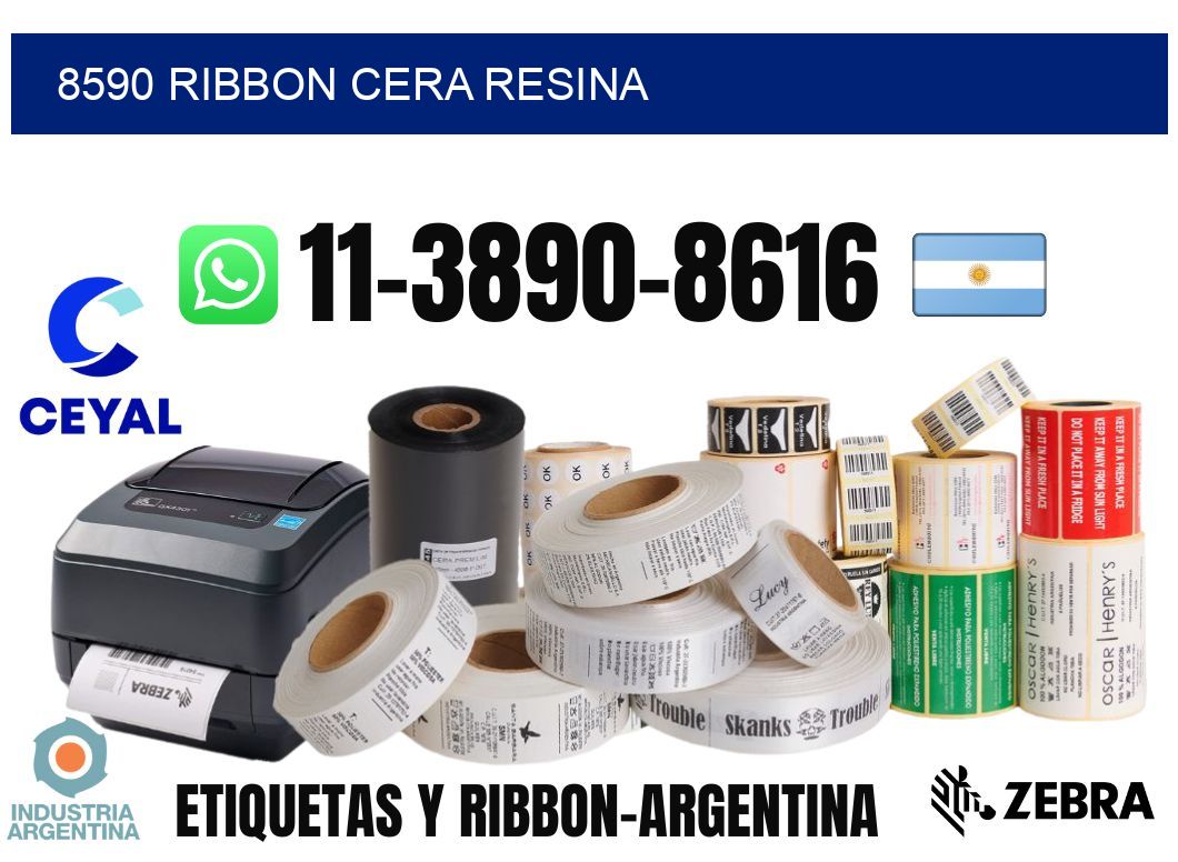 8590 ribbon cera resina