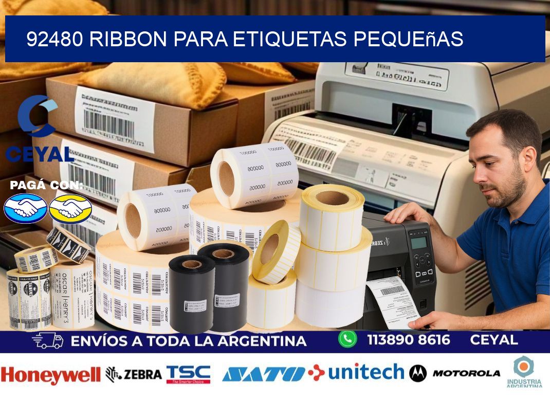 92480 ribbon para etiquetas pequeñas