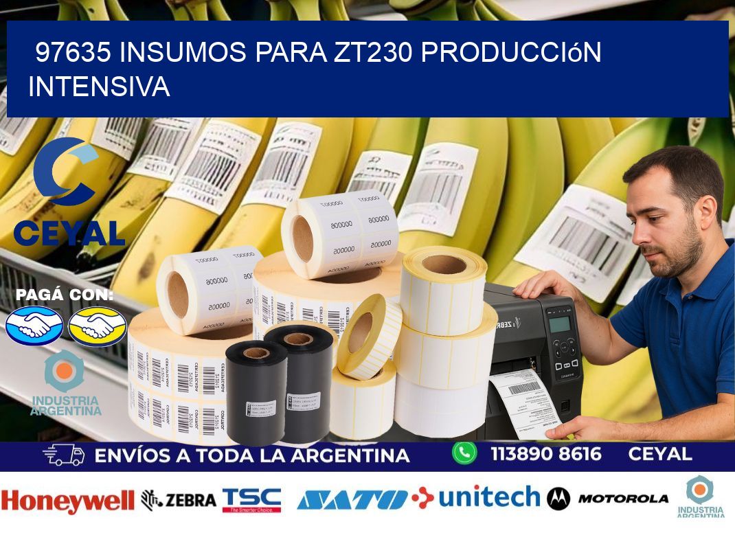 97635 insumos para zt230 producción intensiva