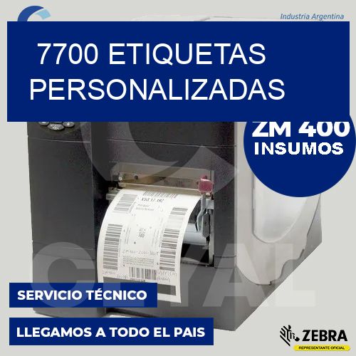 7700 etiquetas personalizadas