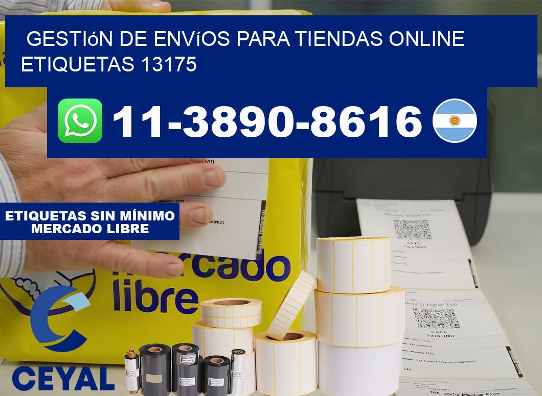 Gestión de envíos para tiendas online  etiquetas 13175
