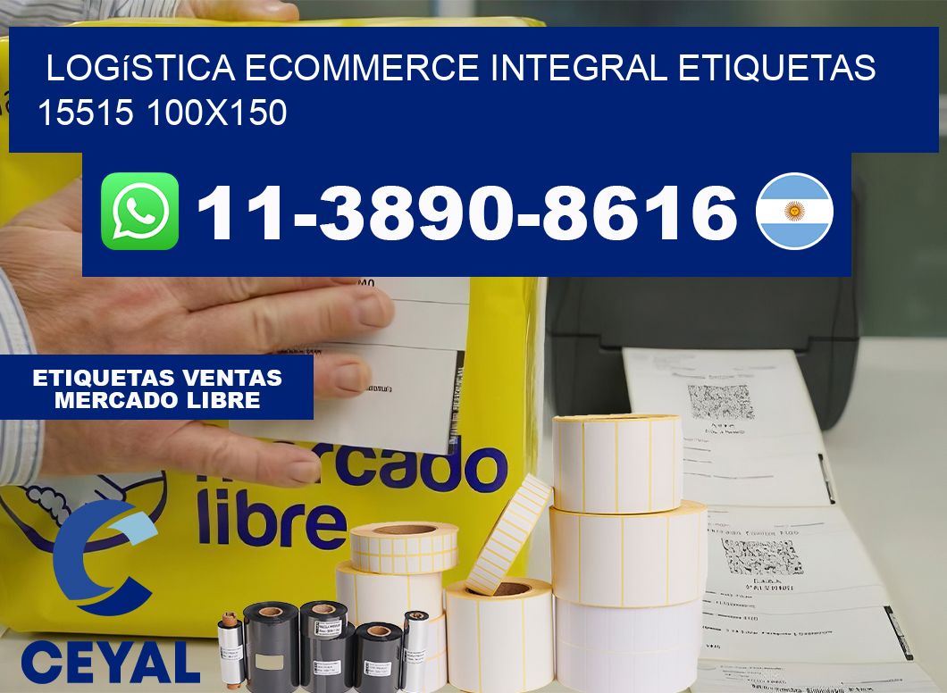 Logística ecommerce integral etiquetas 15515 100×150