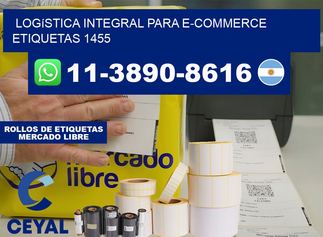 Logística integral para e-commerce  etiquetas 1455