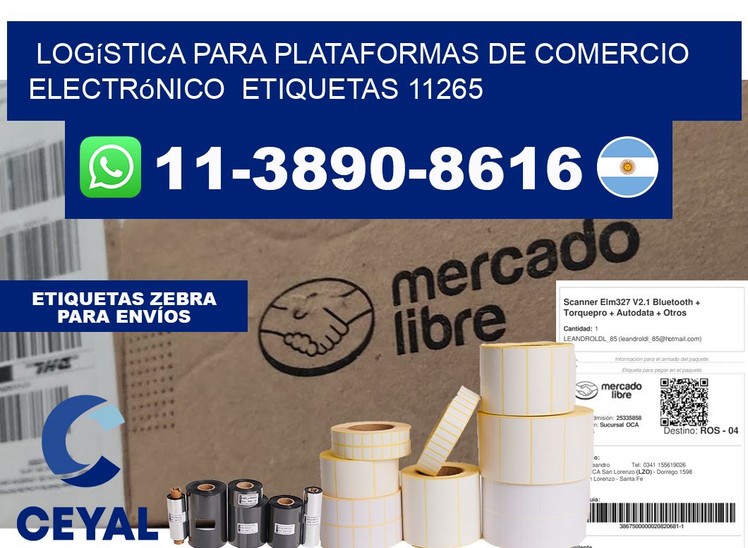 Logística para plataformas de comercio electrónico etiquetas 11265