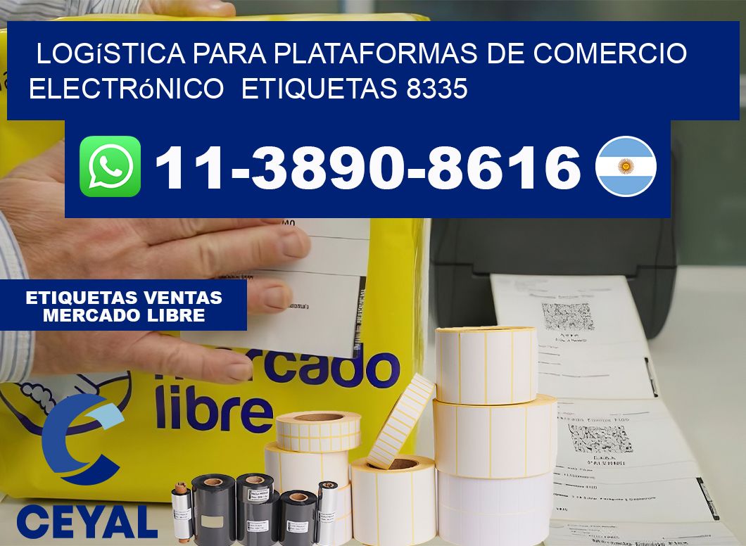 Logística para plataformas de comercio electrónico  etiquetas 8335