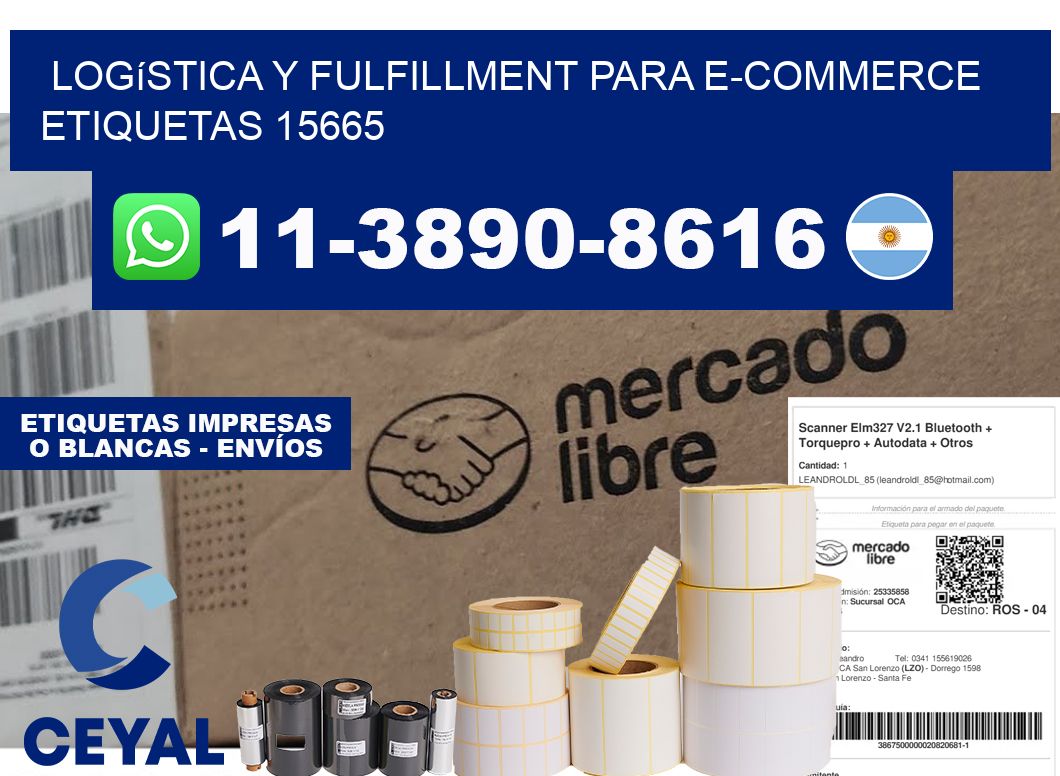 Logística y fulfillment para e-commerce etiquetas 15665