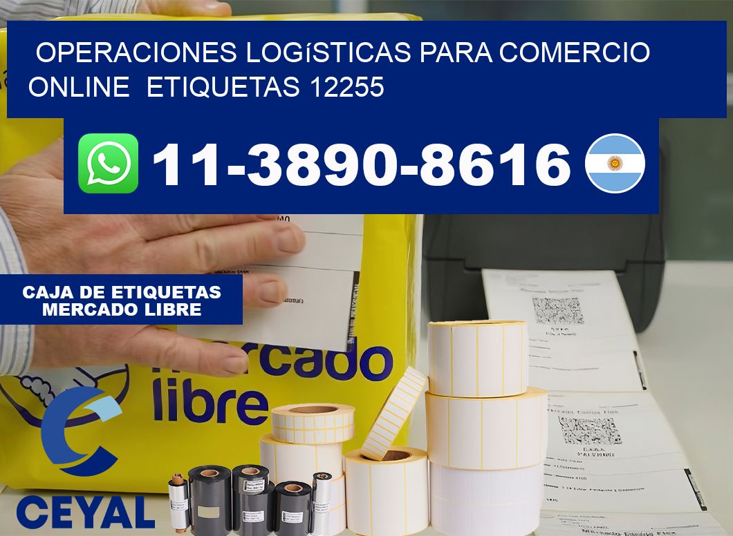 Operaciones logísticas para comercio online  etiquetas 12255
