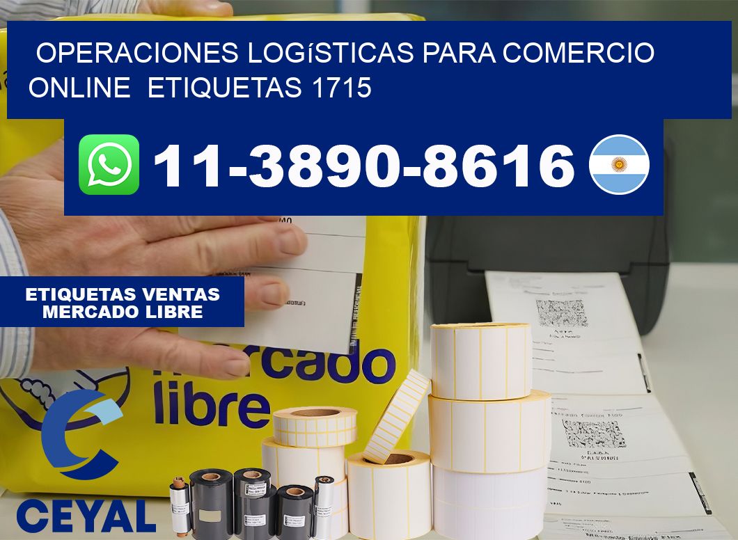 Operaciones logísticas para comercio online  etiquetas 1715