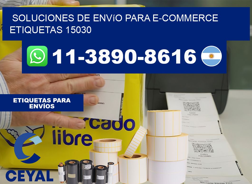 Soluciones de envío para e-commerce  etiquetas 15030