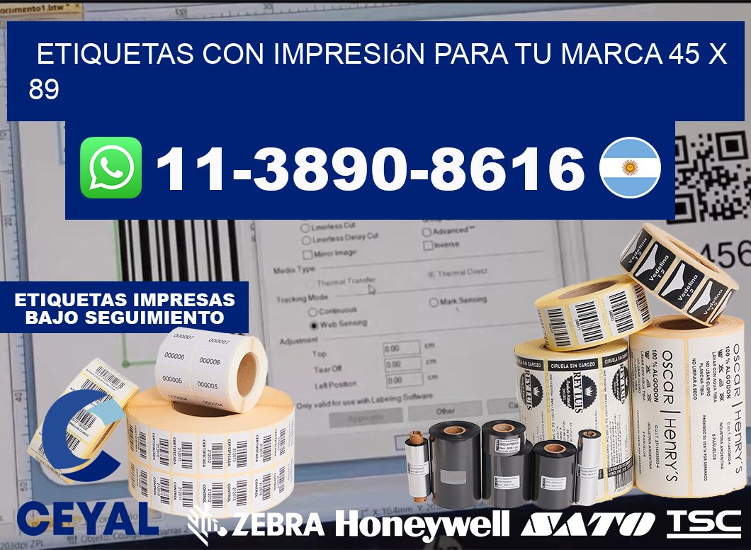 etiquetas con impresión para tu marca 45 x 89