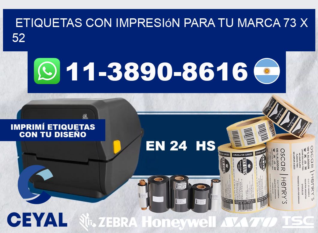 etiquetas con impresión para tu marca 73 x 52