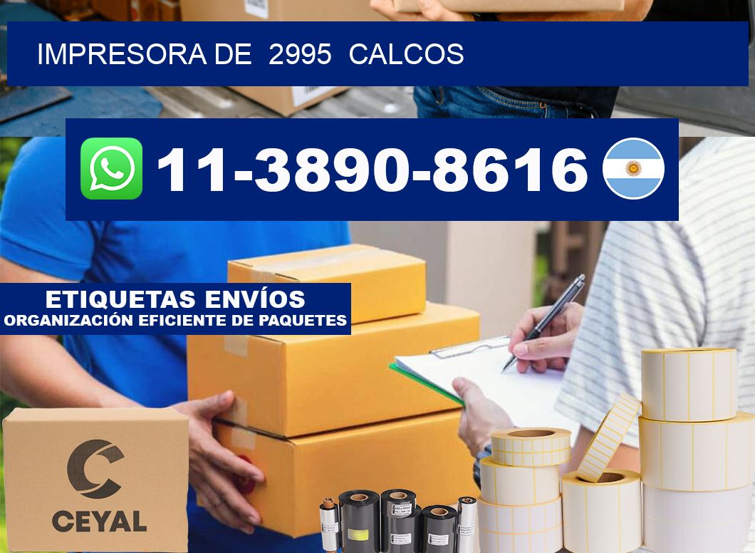 impresora de  2995  calcos