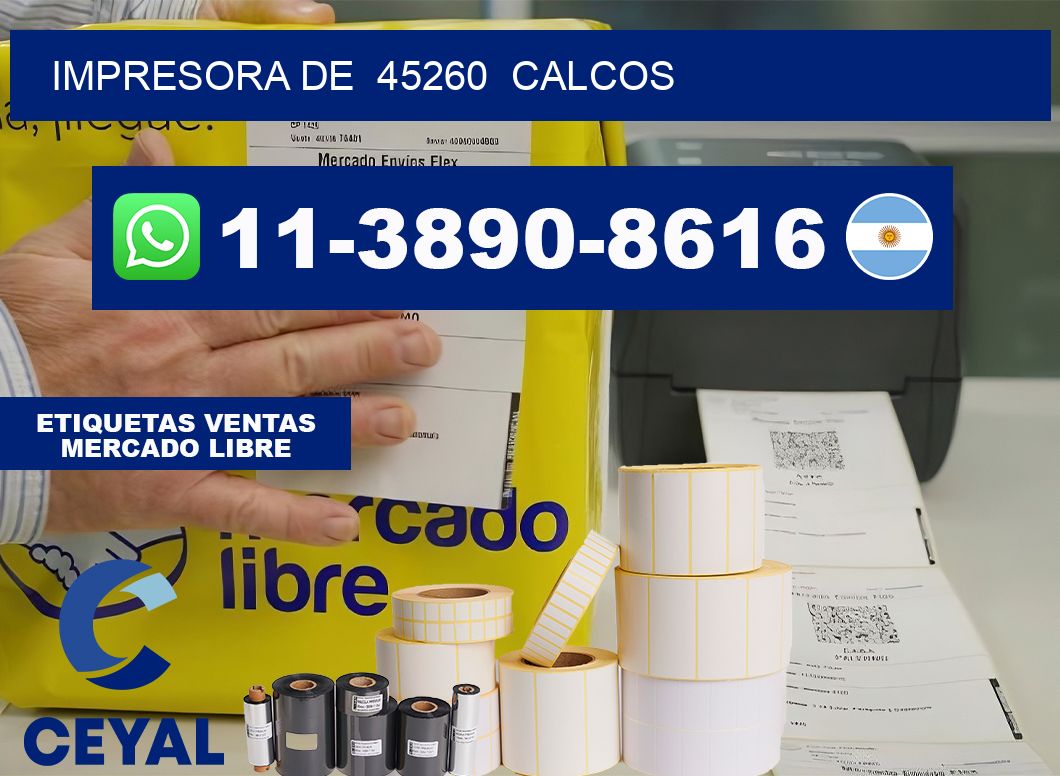 impresora de 45260 calcos