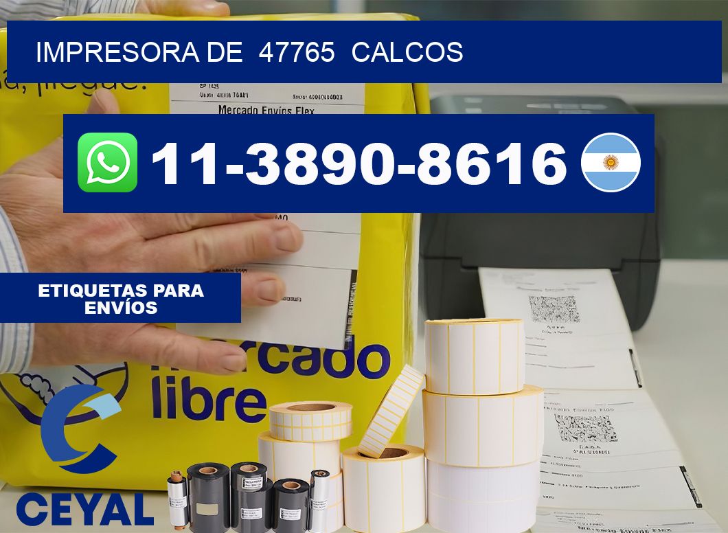 impresora de  47765  calcos