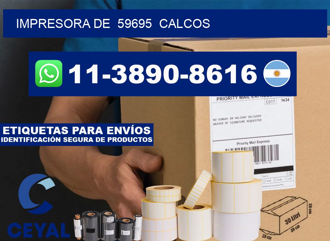 impresora de 59695 calcos