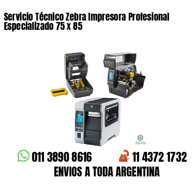 Servicio Técnico Zebra Impresora Profesional Especializado 75 x 85
