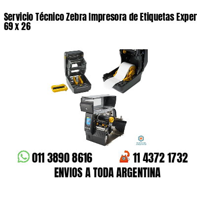 Servicio Técnico Zebra Impresora de Etiquetas Experto 69 x 26