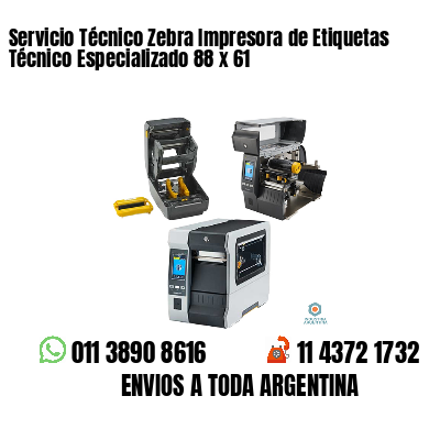 Servicio Técnico Zebra Impresora de Etiquetas Técnico Especializado 88 x 61