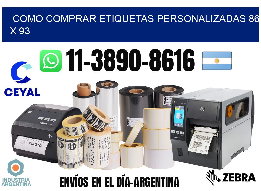 como comprar etiquetas personalizadas 86 x 93
