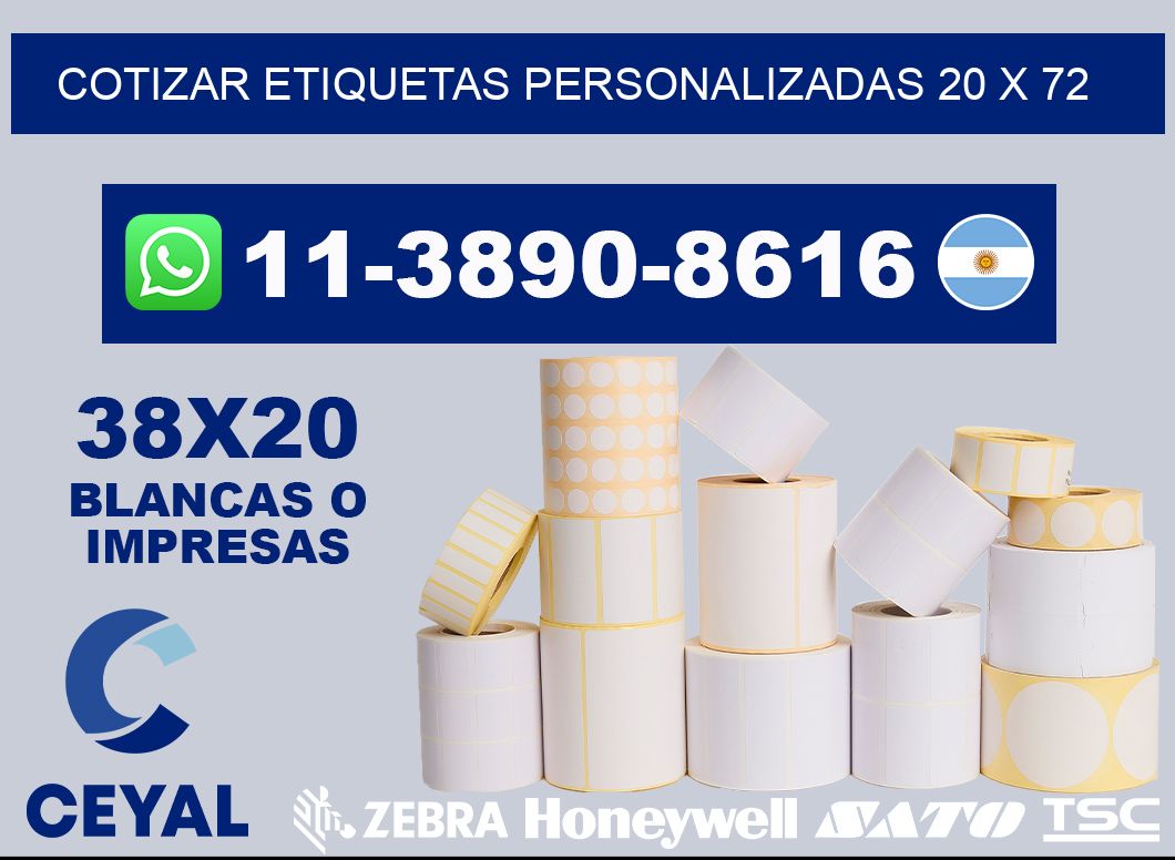 cotizar etiquetas personalizadas 20 x 72