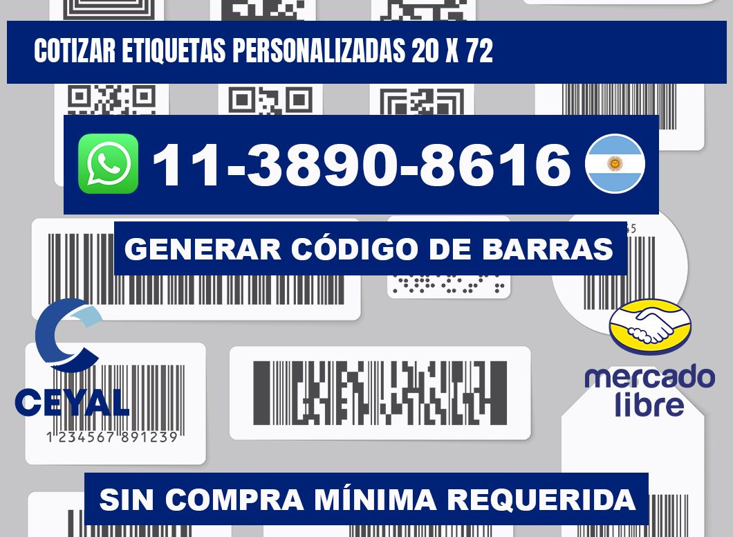 cotizar etiquetas personalizadas 20 x 72