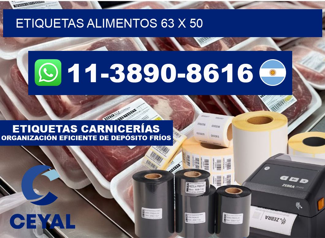 etiquetas alimentos 63 x 50